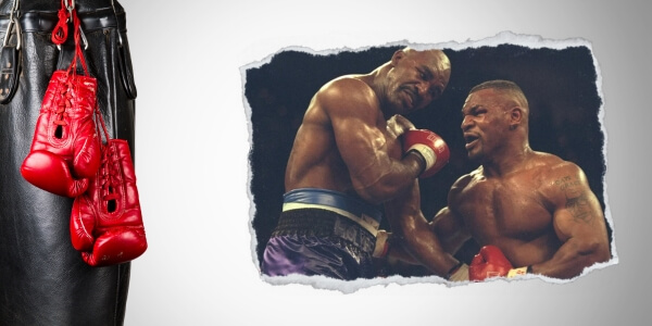 Boxing Match with Evander Holyfield and Mike Tyson
